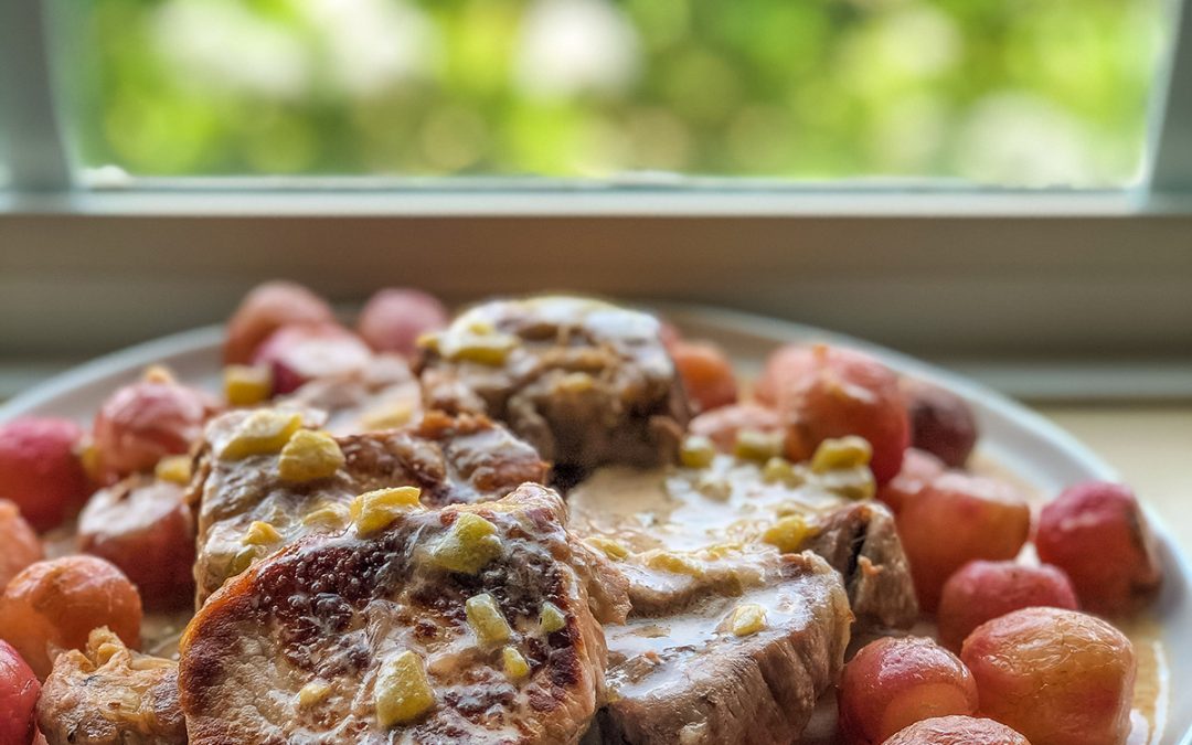 Green Chile Pork Chops