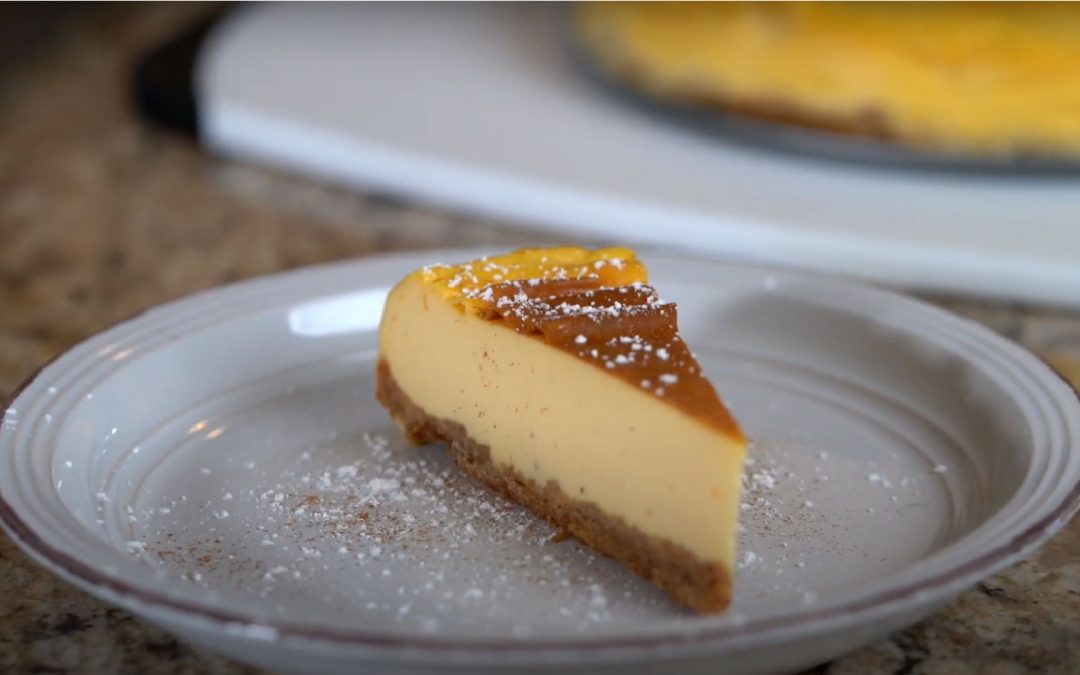 Pumpkin Bizcochito Cheesecake