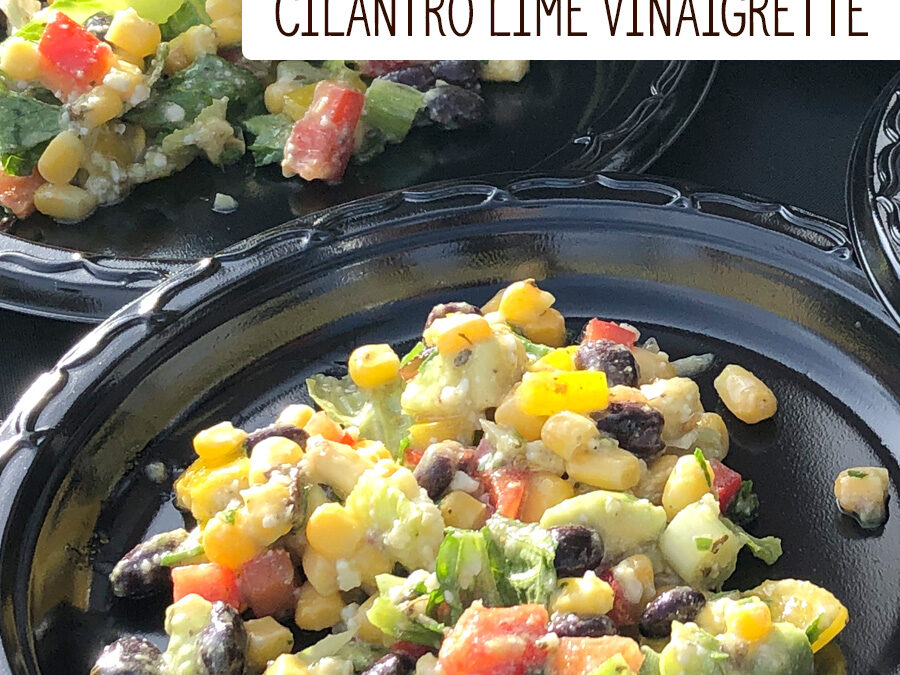 Southwestern Salad with Cilantro Lime Vinaigrette